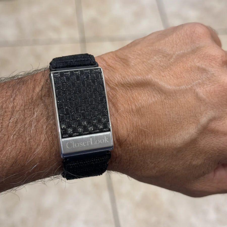 CloserLook Band worn on the wrist